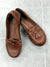 Clarks Collection Slip-on Loafers Tassels Ashland Bubble Tan Women Size 9W 22545