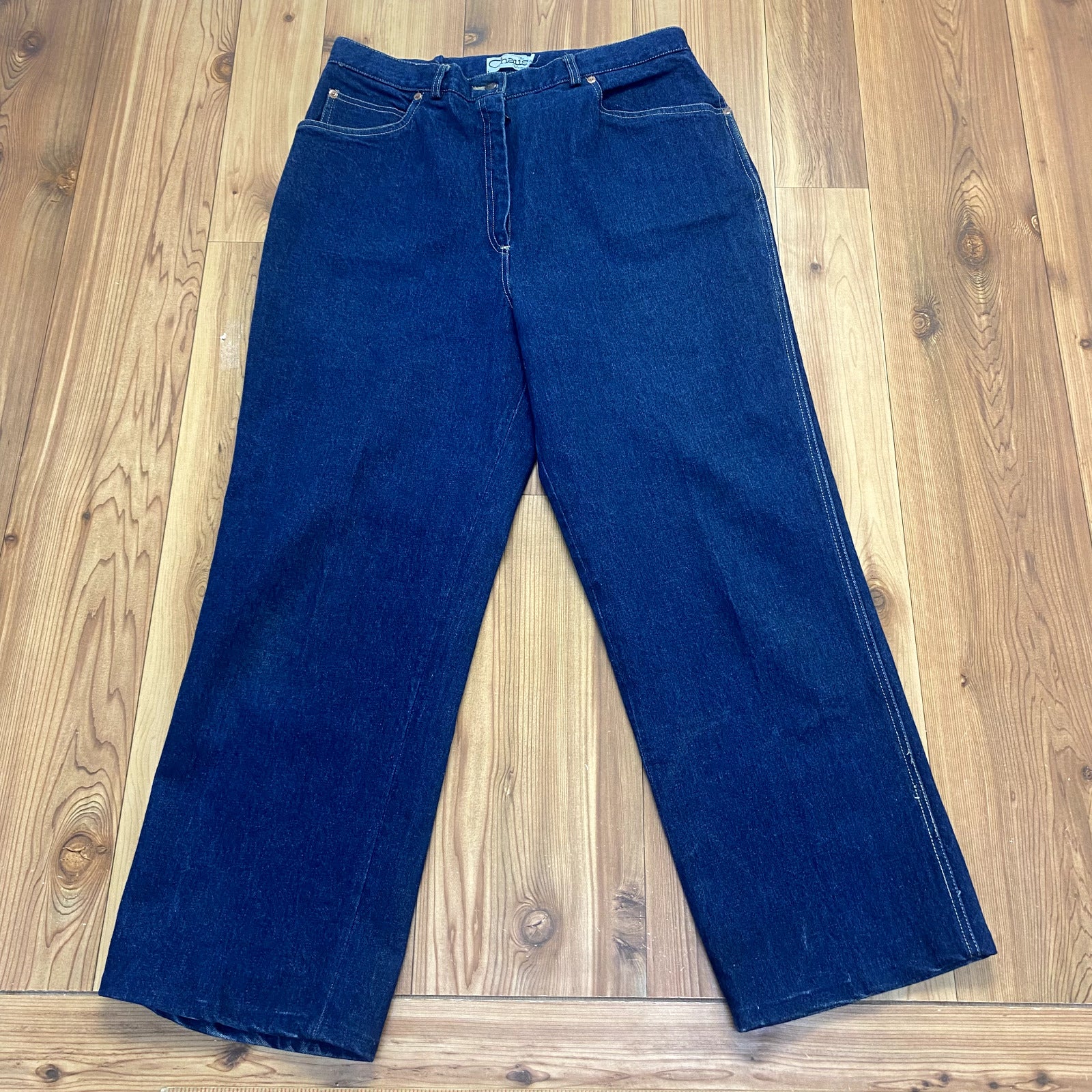 Vintage The Chaus Blue Denim Regular Fit Cotton Jeans Women's Size 34