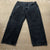 Vintage Levi's 550 Black Mid-Rise Straight Legged Denim Jeans Adult Size 38 x 36