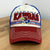 '47 Brand Red Beige Blue Kansas Jayhawks Snapback Baseball Cap One Size Fit All