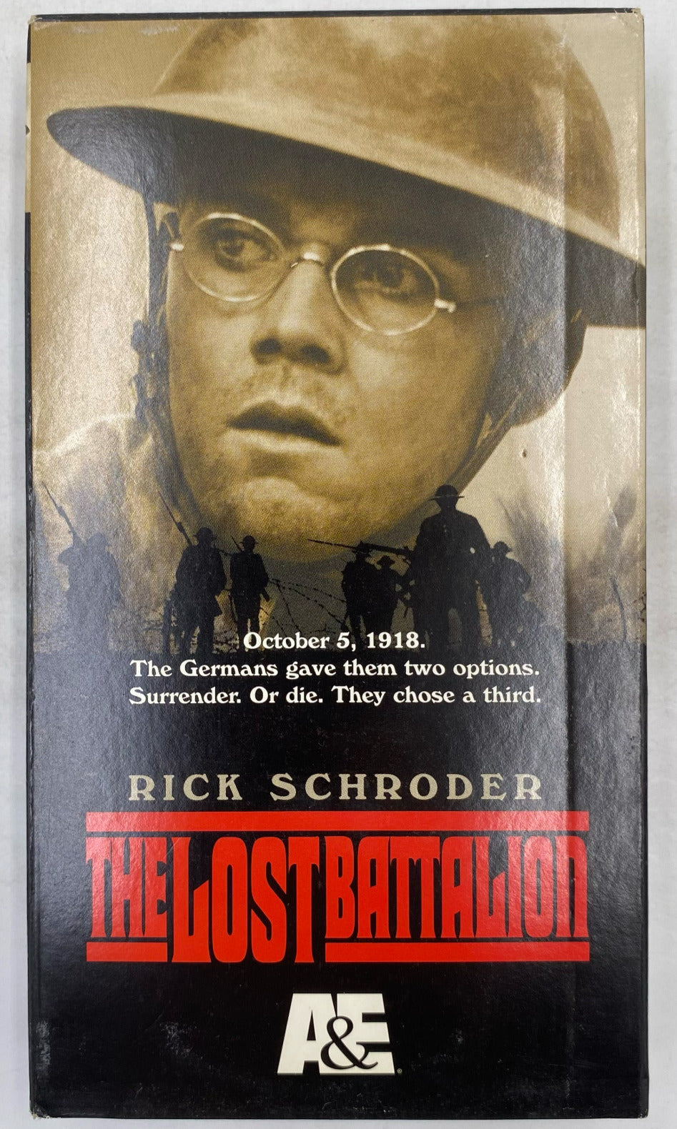 THE LOST BATTALION (VHS) starring Rick Schroder 2001
