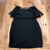 Vintage Susan Roselli Black Lace Sleeveless Midi A-Line Dress Women's Size 16