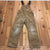 Vintage Carhartt Brown Outdoor Wear Coveralls Buckle Close Youth Size M 10-12