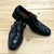 Allen Edmonds Black Franciscan Monk Strap Buckle Leather Men Shoes Size 9 D 5313