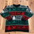 Vintage Trimmings Multicolor Pattern Christmas Pullover Sweater Adult Size L