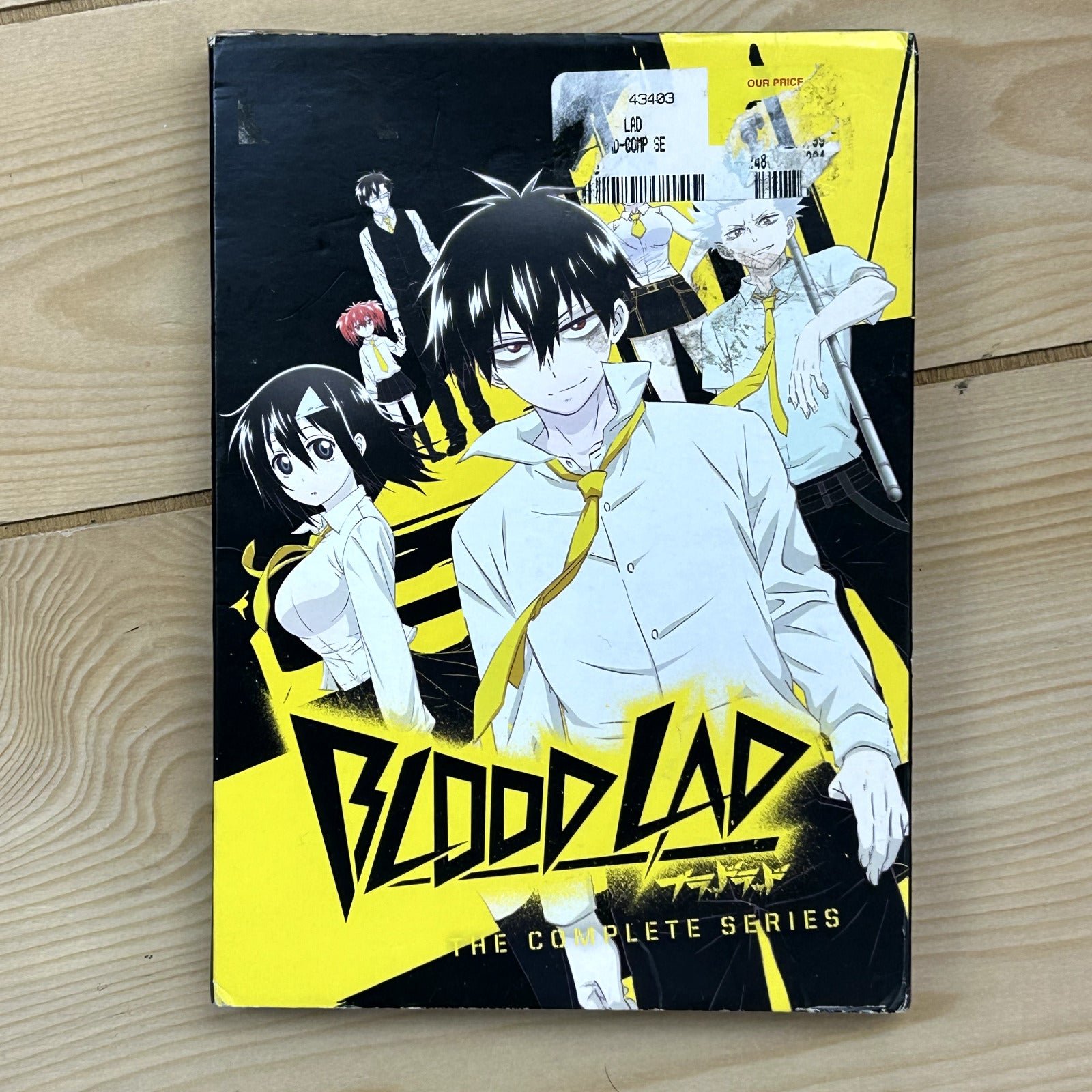 Blood Lad: The Complete Series 2 Pack Japanese Anime Subtitled Sealed Slipcover