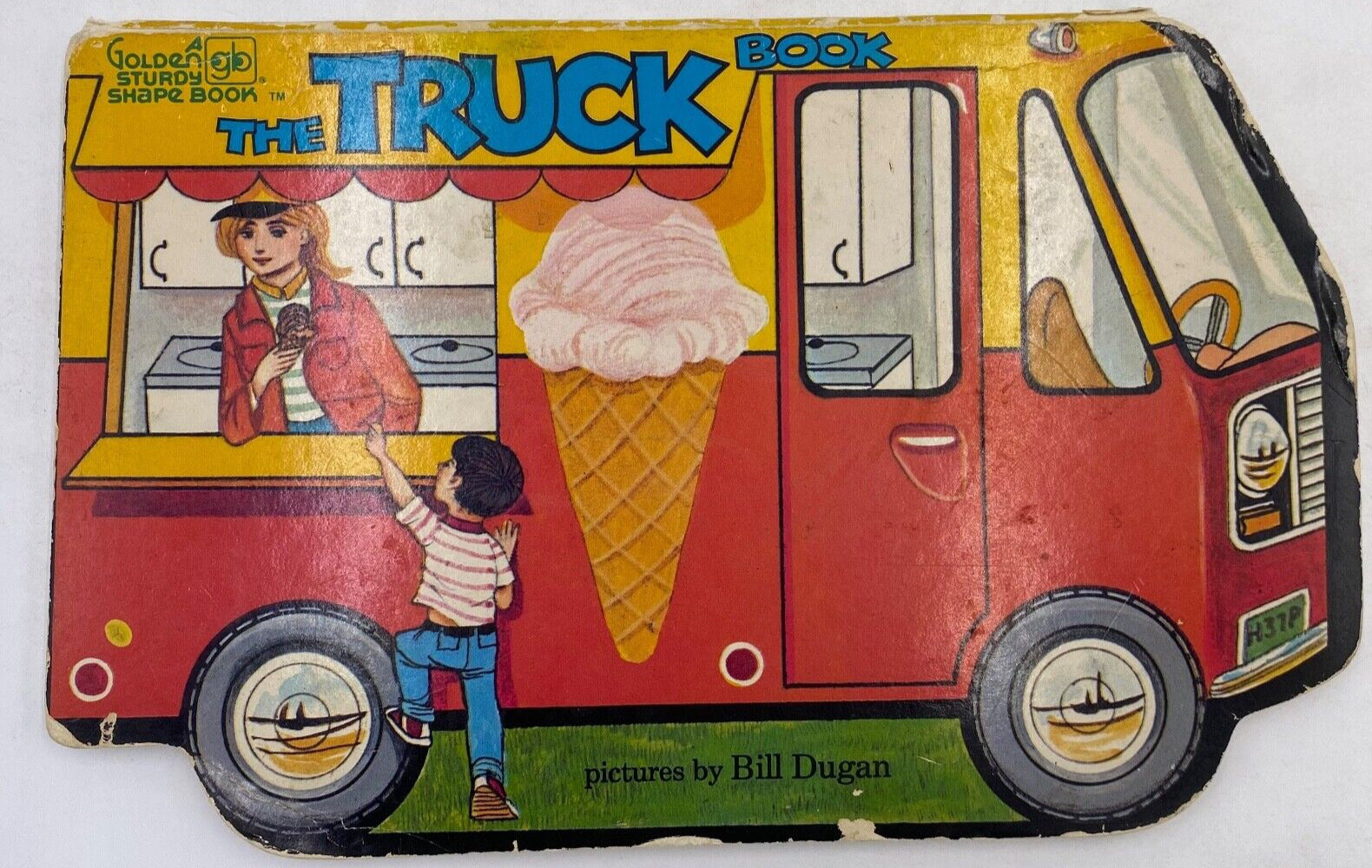 The Truck Book - Bill Dugan - A Golden Study Shape Book 1980