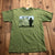 Vintage Hatley Green Get Lost Animal Graphic Cotton T-Shirt Adult Size XL