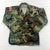 Vintage U.S. Military Woodland Battle Dress Uniform (BDU) Coat Adult Med-Short