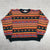 Vintage Coral Wear Multicolor Stripe Pattern Knit Pullover Sweater Adult Size XL