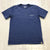 Carhartt Blue Single Pocket Regular Fit Graphic Logo T-shirt Adult Size M