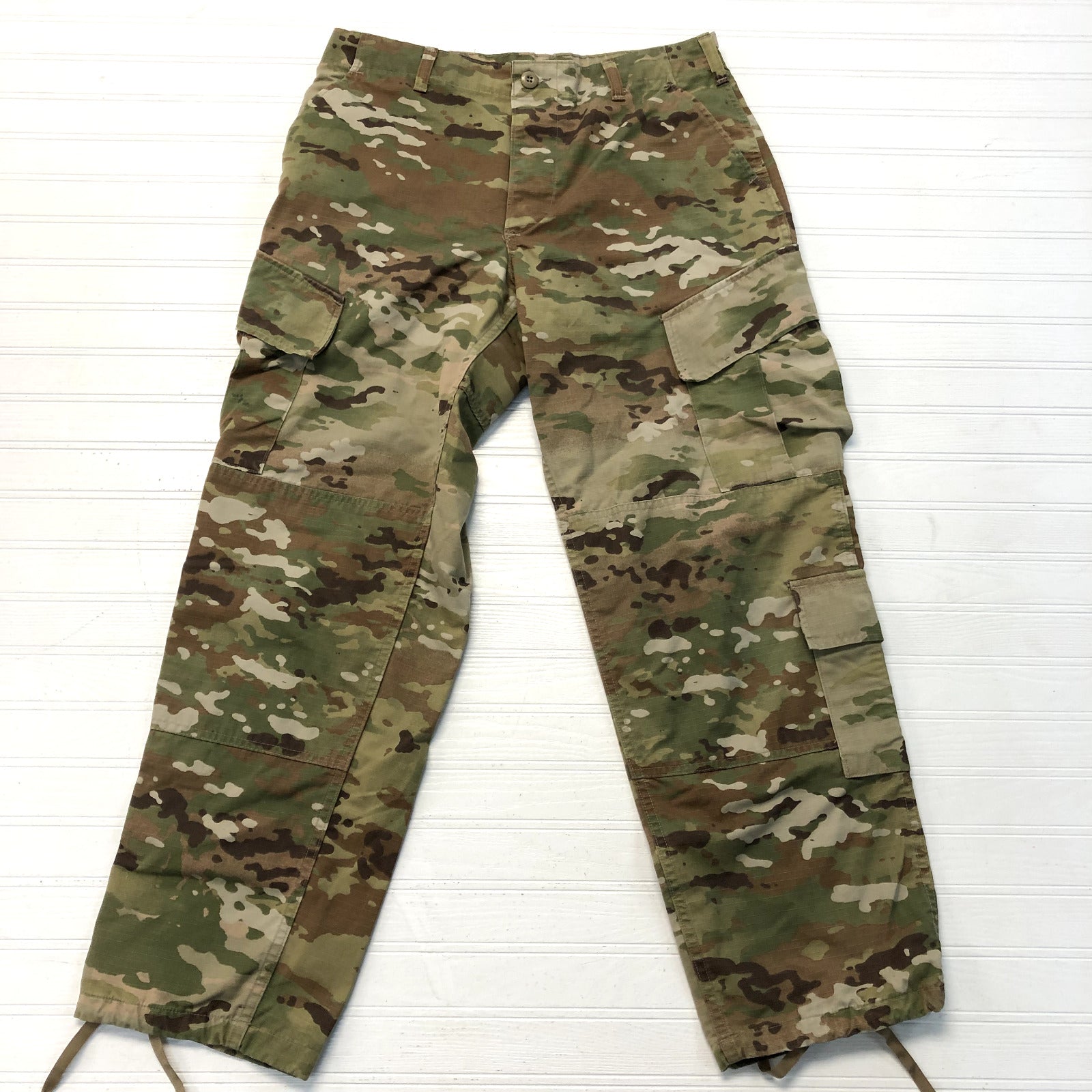 Vintage Military Camouflage Army Combat Trouser Pants Adult Size 32"W x 30"L