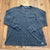 Carhartt Gray Pullover Long Sleeve Cotton Regular Fit Shirt Adult Size 2XL
