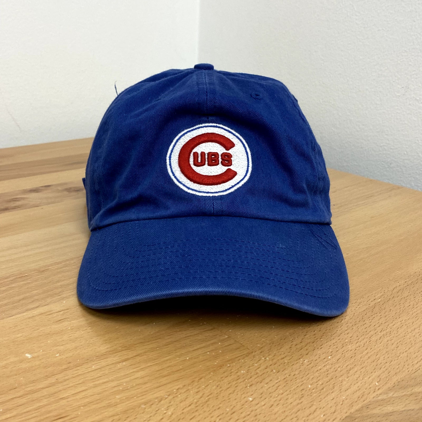 '47 Brand Blue MLB Chicago Cubs Strapback Baseball Cap Adult One Size Fits All