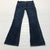 Hudson Blue Denim Flare Double Button Up Zip Up 5 Pocket Jeans Women's Size 27