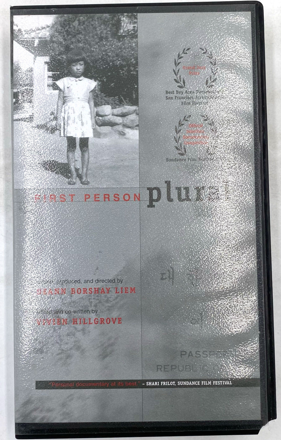 First Person Plural (VHS, 2000) *Rare Korean American Documentary Sundance