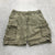 Carhartt Green Straight Legged Mid-Rise Flat Front Cargo Shorts Adult Size 38
