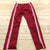 Vintage Tommy Bahama Red Lined Elastic Waist Breakaway Track Pant Women's Size S