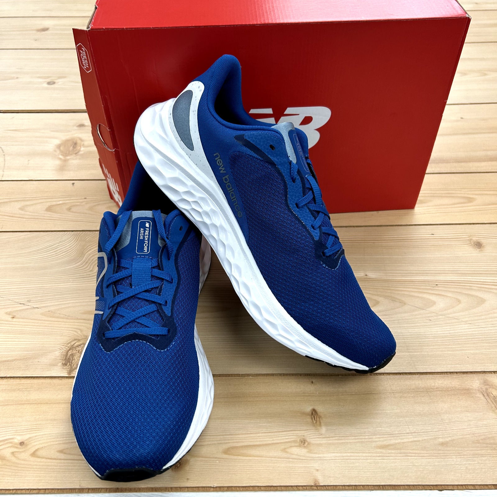 New Balance Blue Fresh Foam Arishi v4 Running Shoes Mens Size 12 D MARISLB4 Dad