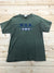 Hanes Heavyweight Green USA Military Graphic Short Sleeve T-Shirt Mens Size L