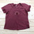 '47 Brand Burgundy San Francisco 49ers Football Regular T-shirt Women's Size XL