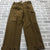 Vintage Eaglehawk Olive Green Wool Korean War Military Pants Mens Size 34X27