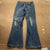Vintage Levi's Orange Tab Blue Flared Hem Four Pocket Denim Jeans Adult Size 28