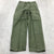 Vintage US Military Green Straight legged High-Rise Pants Adult Size 32 x 31