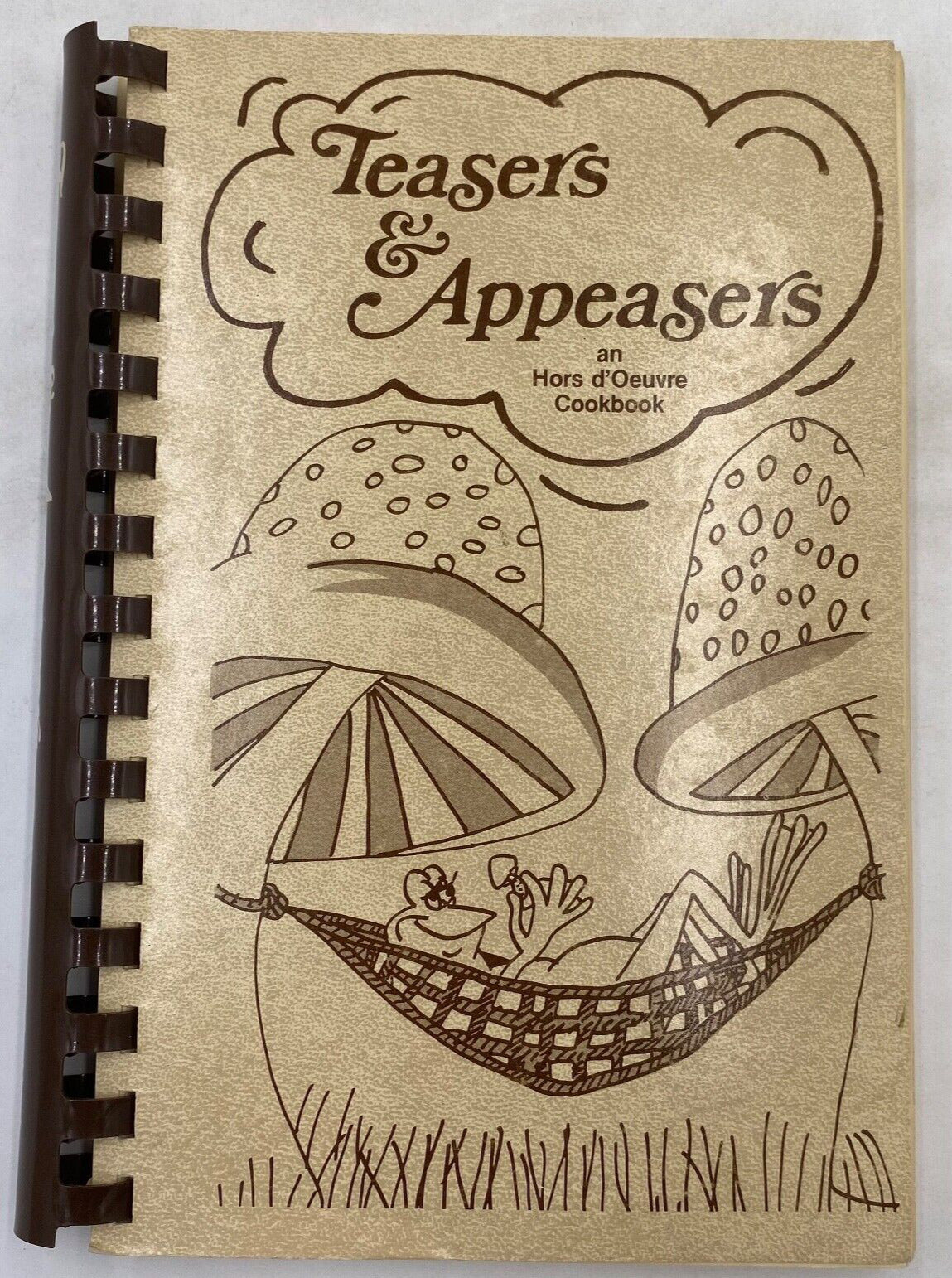 Teasers & Appeasers Hors d'Oeuvre Cookbook Grimes Richman 1981 3rd