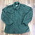 Vintage 60s So-Sew OD Green Sateen Cotton Field Coat W/Hood Men's Size M Reg