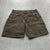 Carhartt Brown Straight legged Mid-Rise Flat Front Cargo Shorts Adult Size 36
