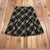 New E. Rsnow Brown And Tan Plaid Pleated A Line Knee High Skirt Women M