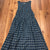 Vintages Royal Robbins Blue Plaid Sleeveless A-Line Style Dress Womens Size SP