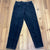 Vintage Levi Strauss & Co 550 Black Skinny Flat Front Jeans Women's Size M