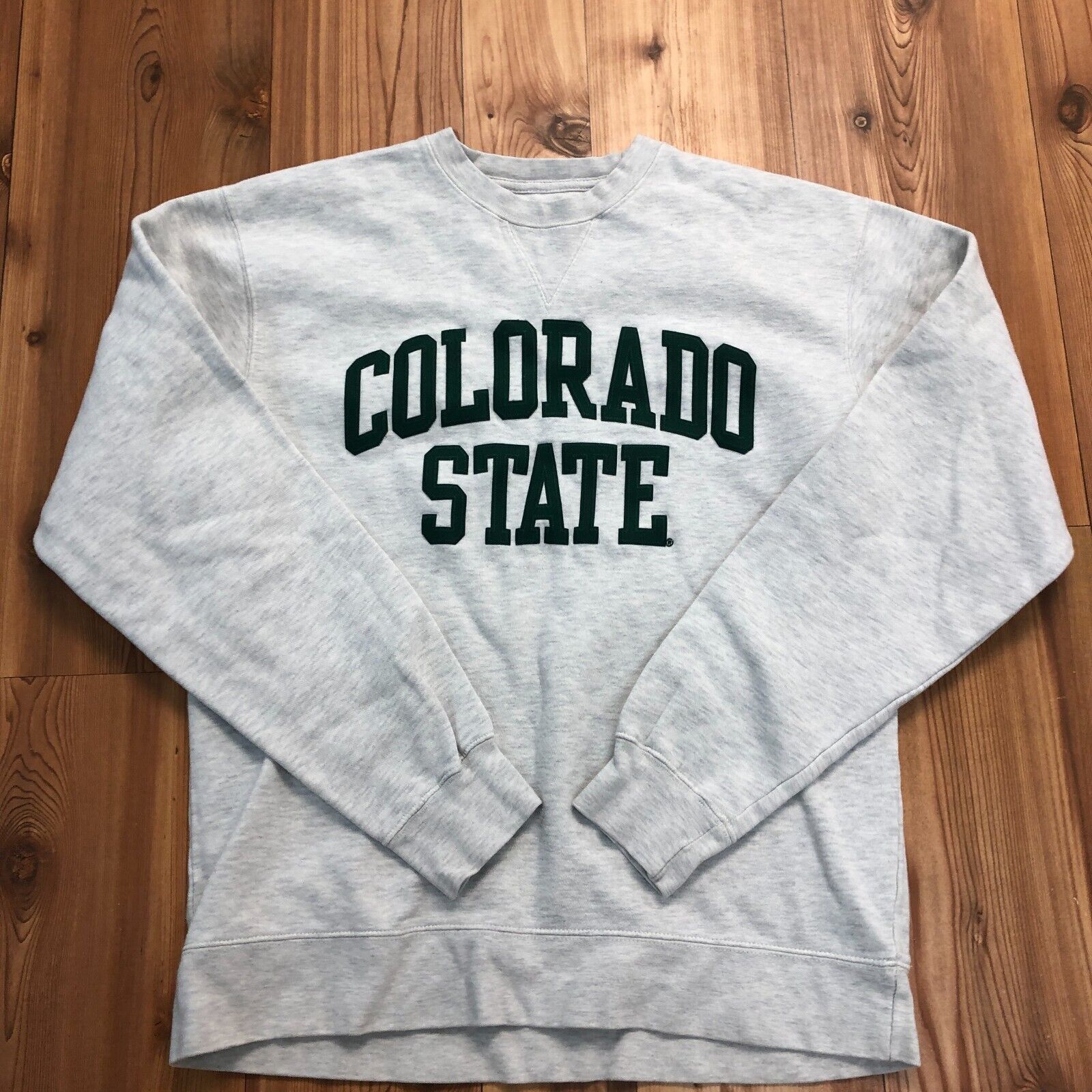 Gear For Sports Gray Colorado State Pullover Long Sleeve Sweatshirt Adult Size M