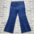 RARE Vintage Loose Change Jeans Bell Bottom 6 Pocket Pants Men's Size 34x29