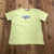 Vintage The Cotton Exchange Yellow KU Kansas Jayhawks T-Shirt Women Size Large