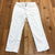 Eddie Bauer White Skinny Relaxed Fit Denim Solid Jeans Women's Size 2