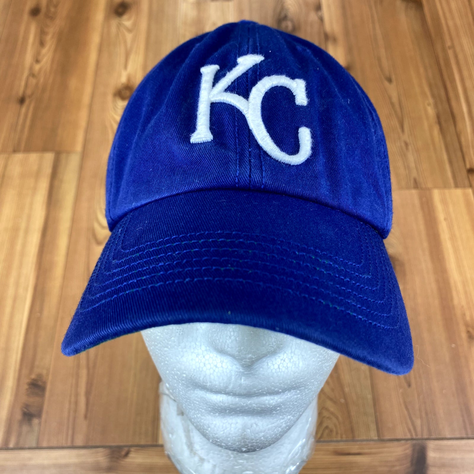 '47 Brand Blue Kansas City Royals Franchise Fitted Baseball Cap Adult Size M